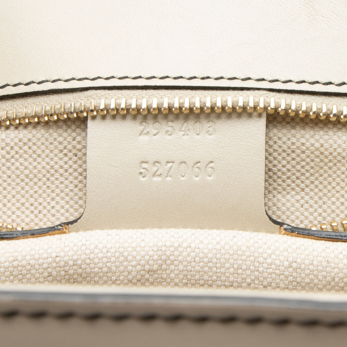 Gucci GG Canvas Emily Large Shoulder Bag - Brown/White