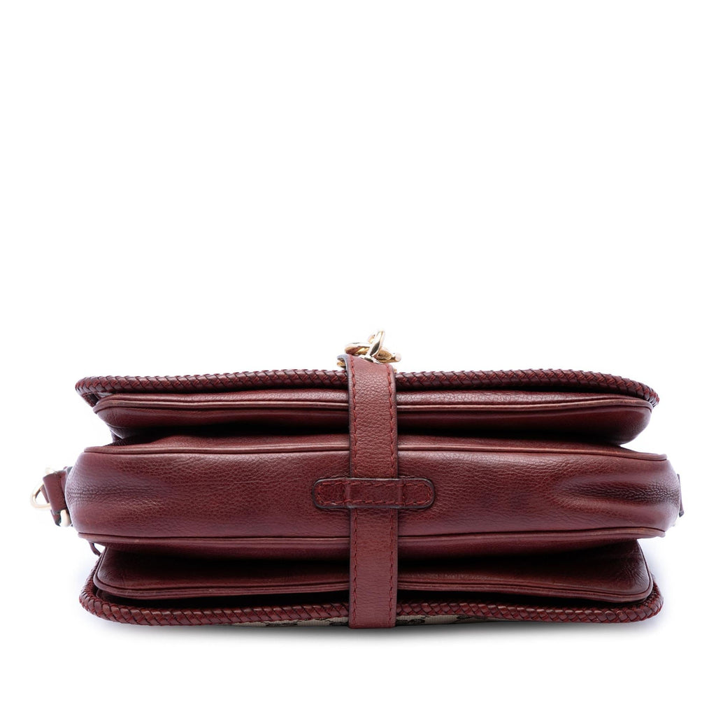 Gucci GG Canvas Marrakech Crossbody Bag - Beige