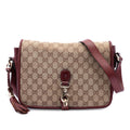 Gucci GG Canvas Marrakech Crossbody Bag - Beige