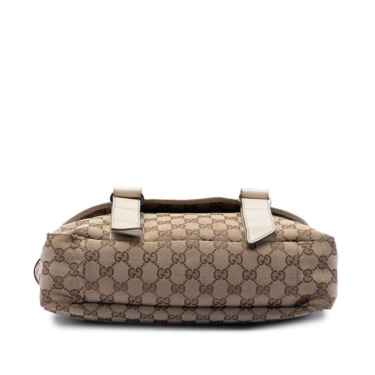 Gucci GG Canvas Messenger Bag - Beige