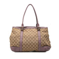 Gucci GG Canvas Miss GG Tote Bag - Beige