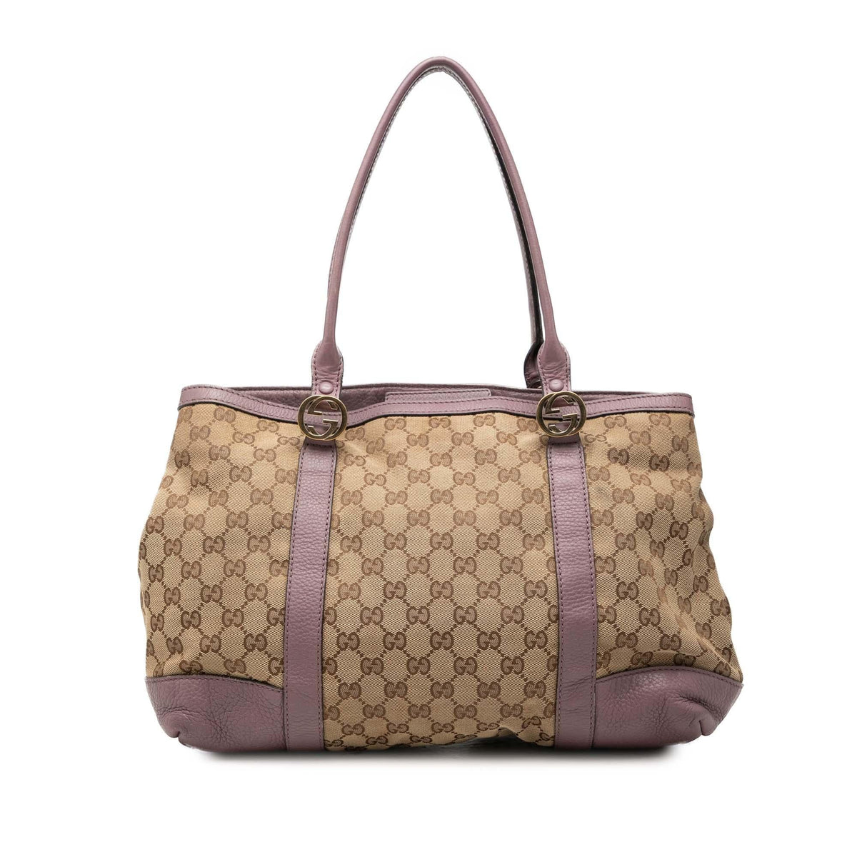 Gucci GG Canvas Miss GG Tote Bag - Beige