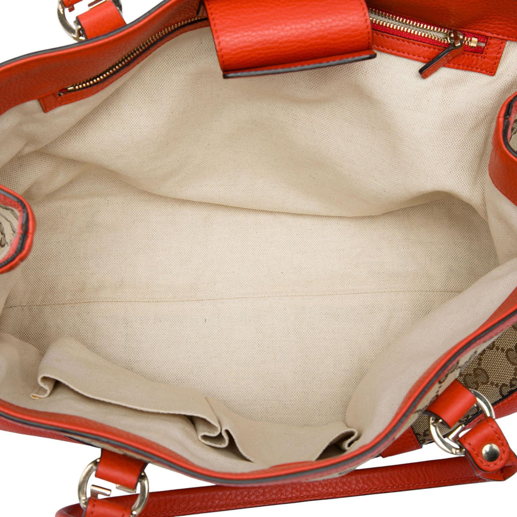 Gucci GG Canvas Miss GG Tote Bag - Beige