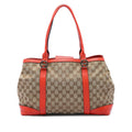 Gucci GG Canvas Miss GG Tote Bag - Beige