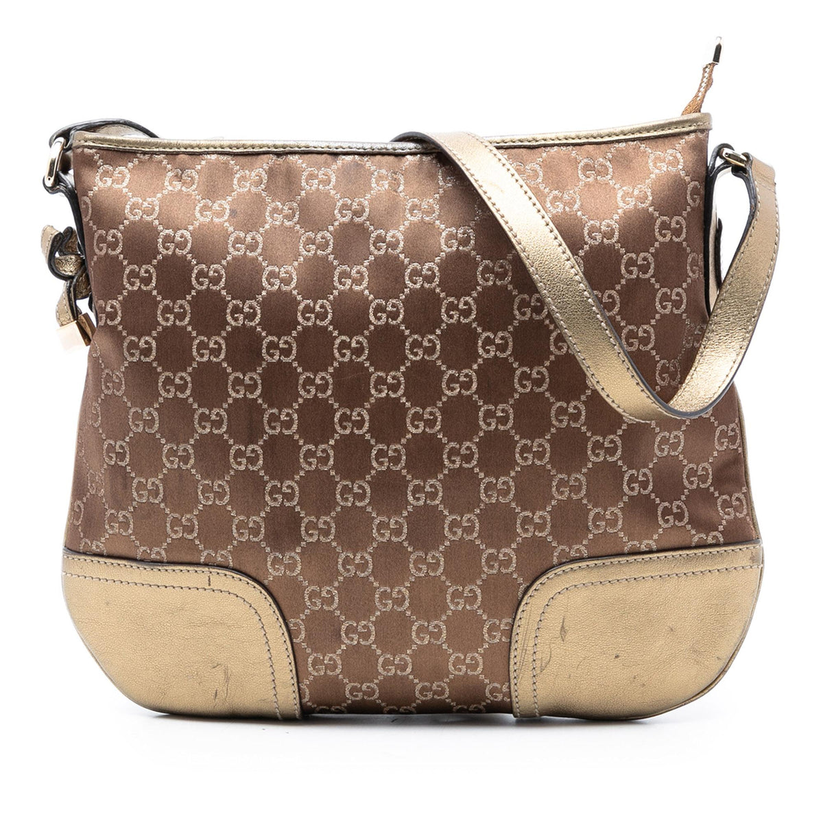 Gucci GG Canvas Princy Crossbody Bag - Brown