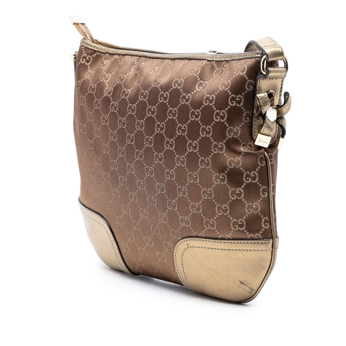 Gucci GG Canvas Princy Crossbody Bag - Brown