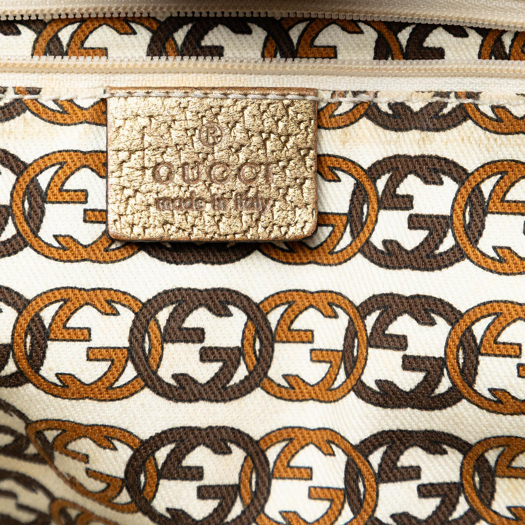 Gucci GG Canvas Princy Tote Bag - Beige