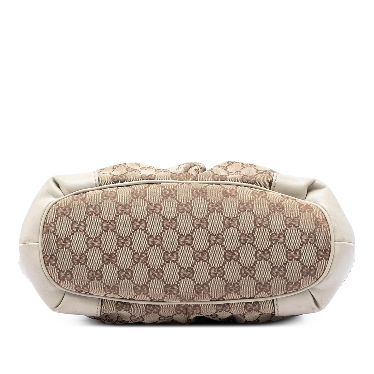 Gucci GG Canvas Sukey Satchel - Beige