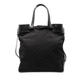 Gucci GG Canvas Tote Bag - Black