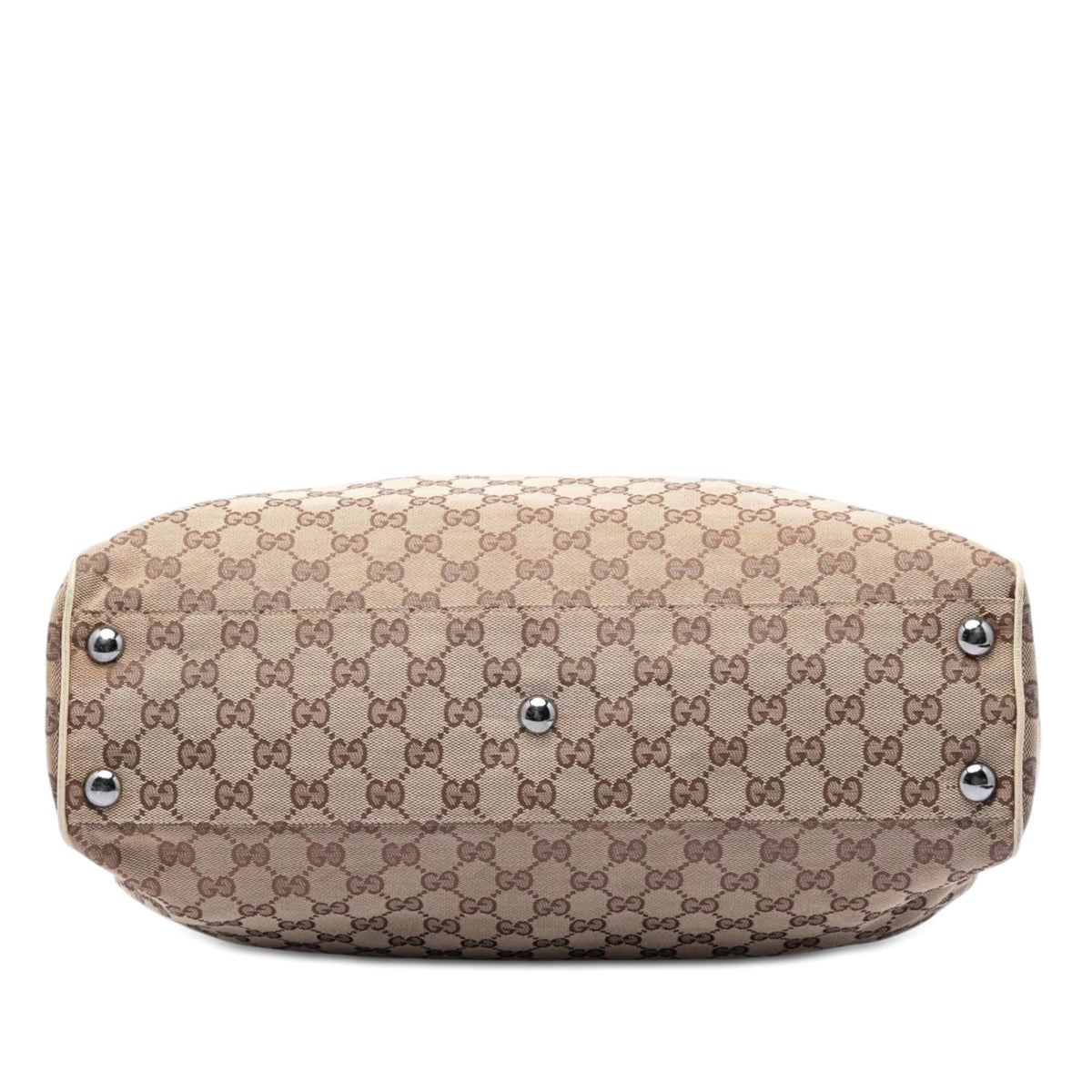 Gucci GG Canvas Tote Bag - Beige
