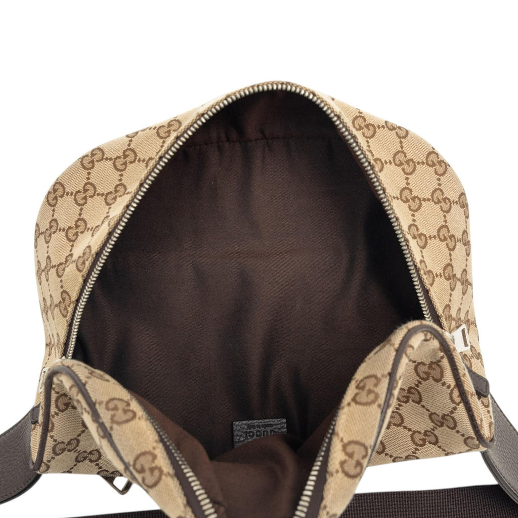 Gucci GG Canvas Waist Pouch Belt Bag - Beige