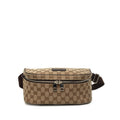 Gucci GG Canvas Waist Pouch Belt Bag - Beige
