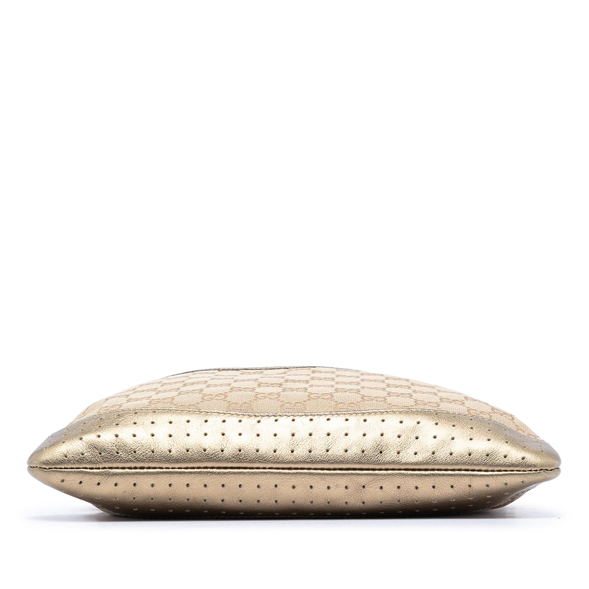 Gucci GG Canvas Web Crossbody Bag - Beige