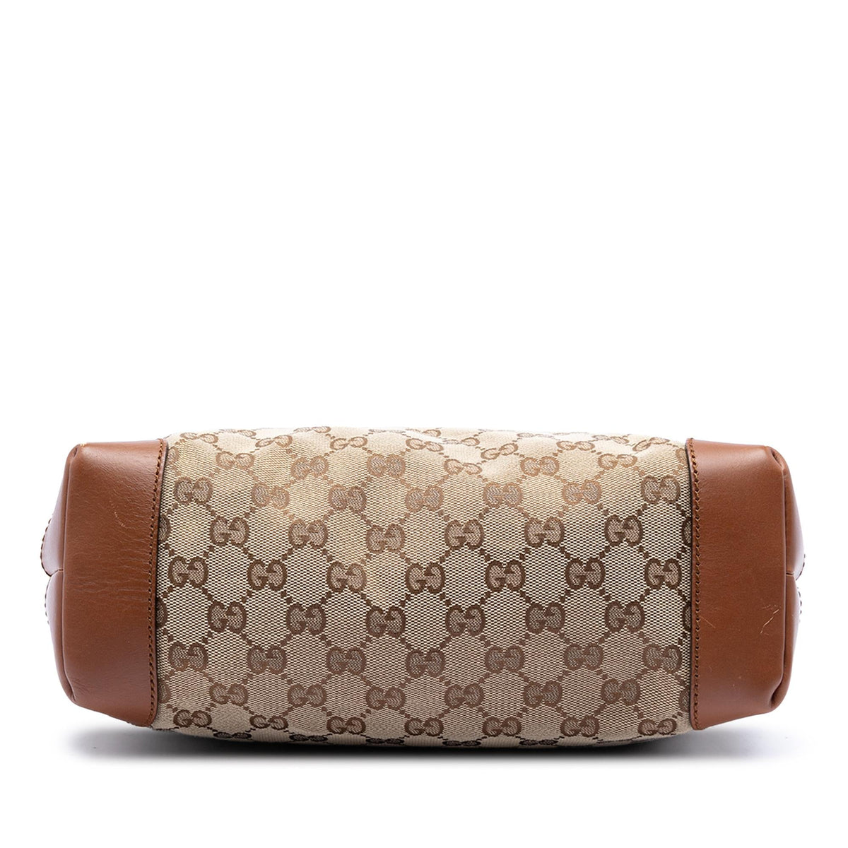 Gucci GG Canvas Web Crossbody Bag - Beige