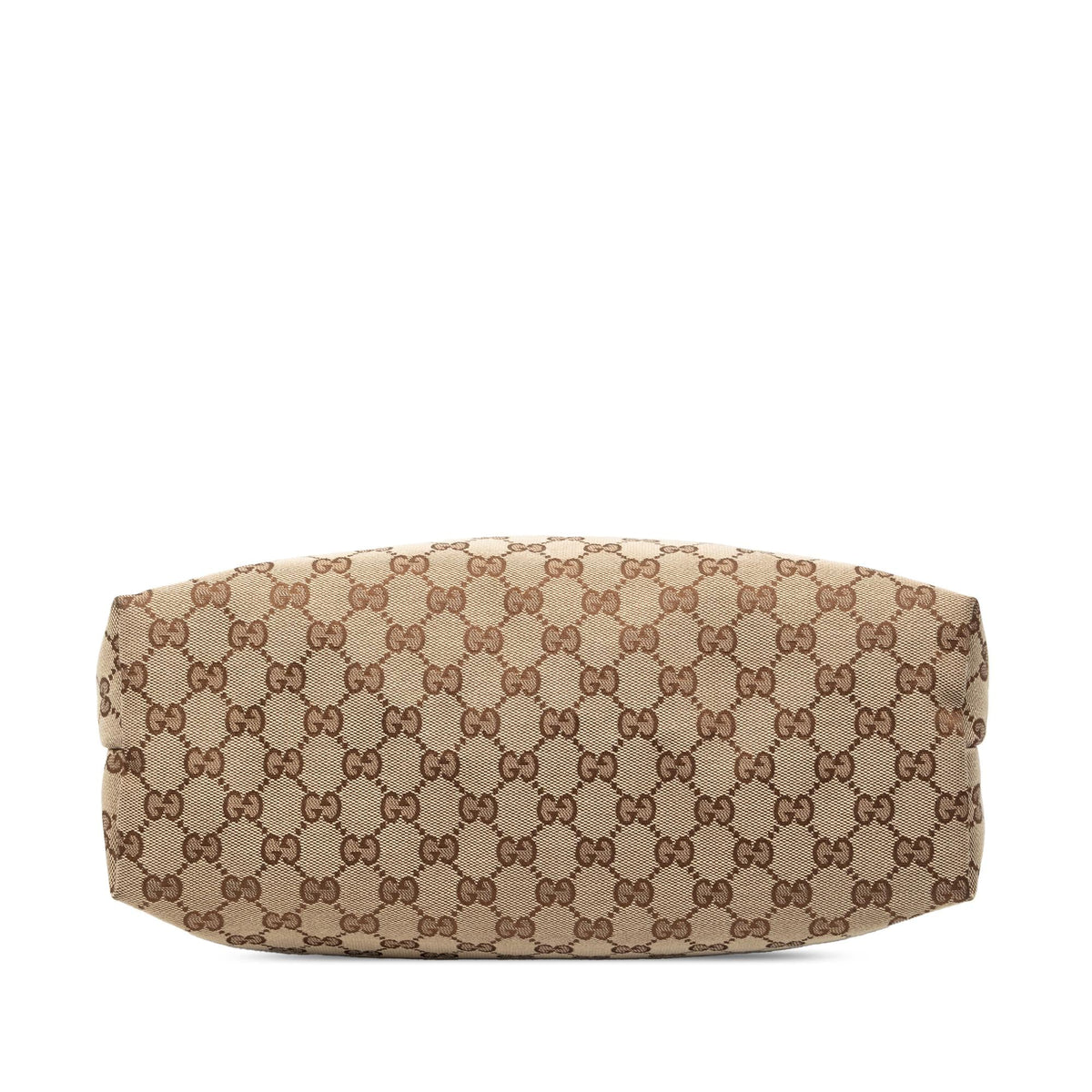 Gucci GG Canvas Web Crossbody Bag - Beige