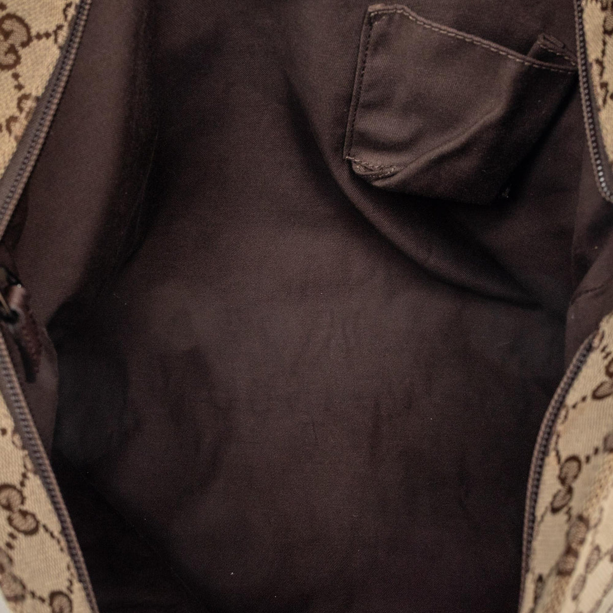Gucci GG Canvas Web Crossbody Bag - Beige