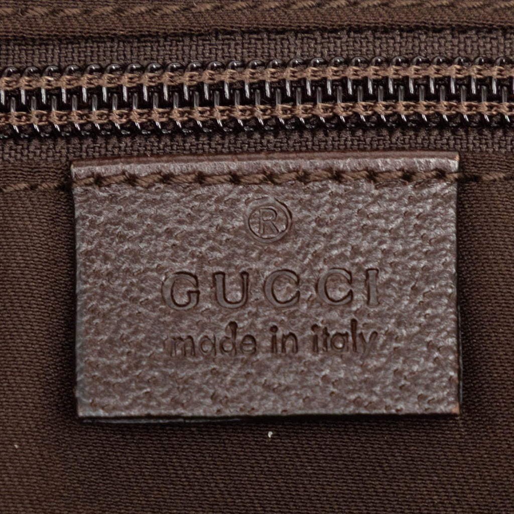Gucci GG Canvas Web Crossbody Bag - Beige