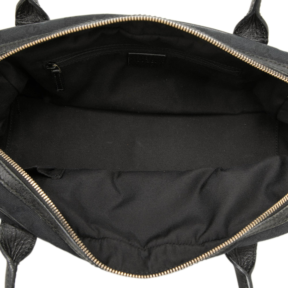 Gucci GG Canvas Web Princy Shoulder Bag - Black