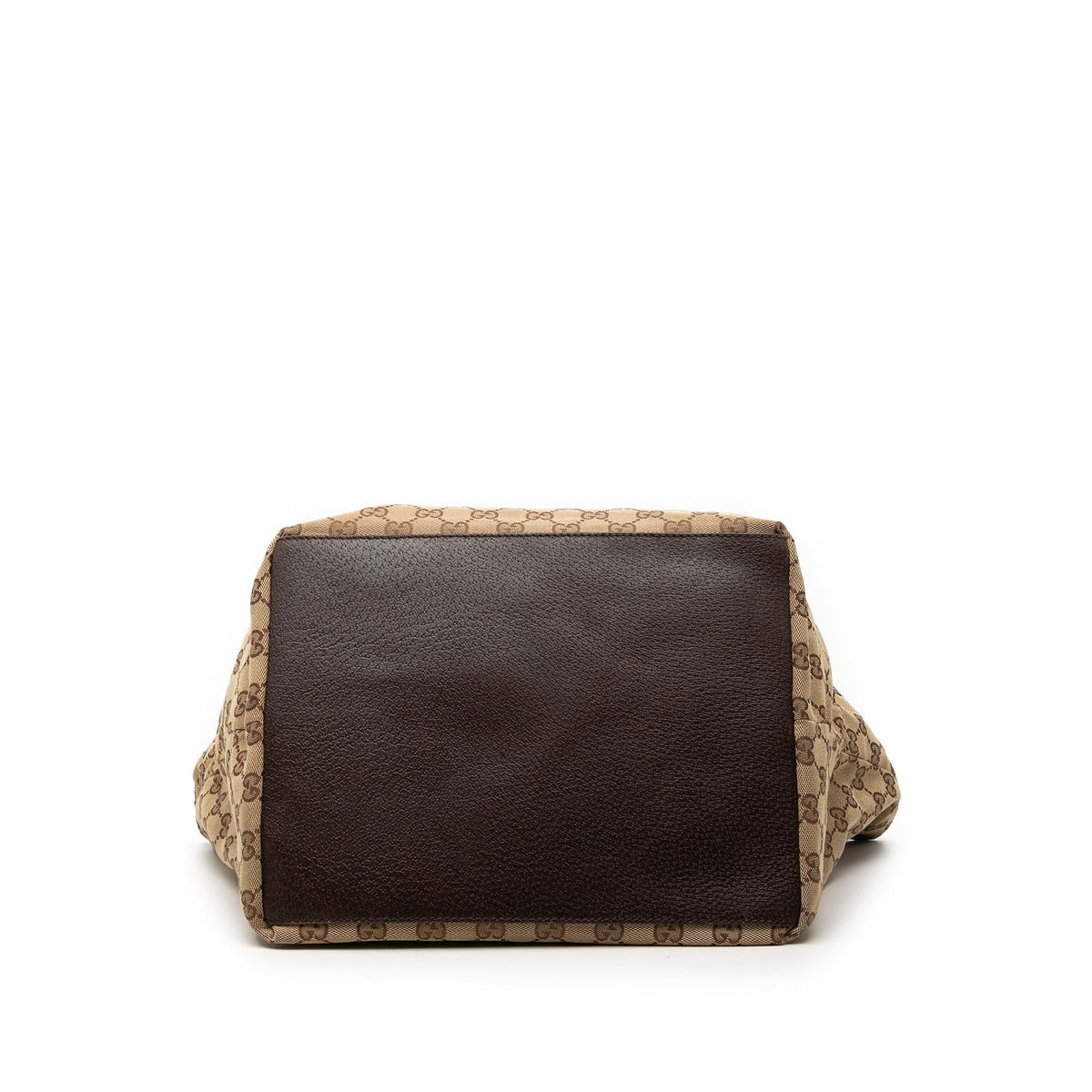 Gucci GG Canvas Web Tote Bag - Beige