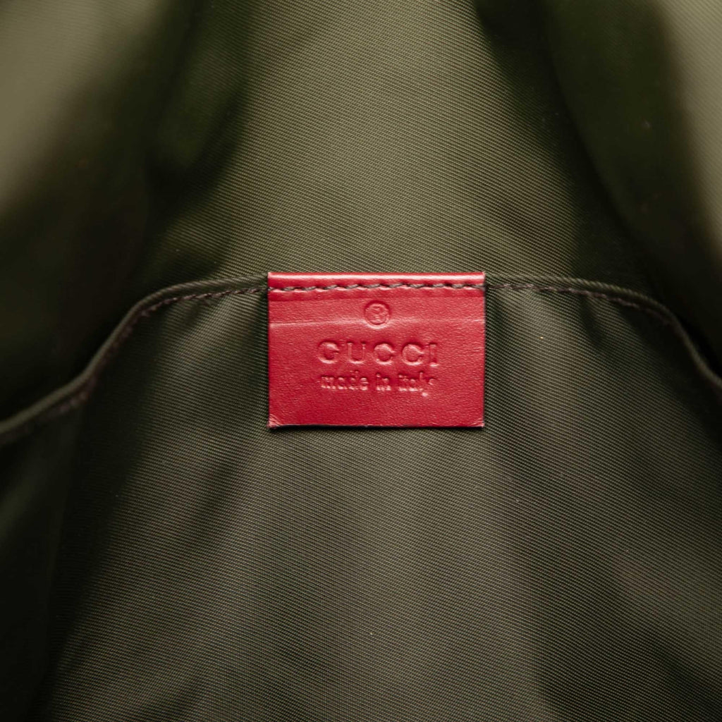 Gucci GG Canvas Web Tote Bag - Beige