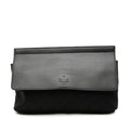 Gucci GG Canvas and Leather Web Belt Bag - Black