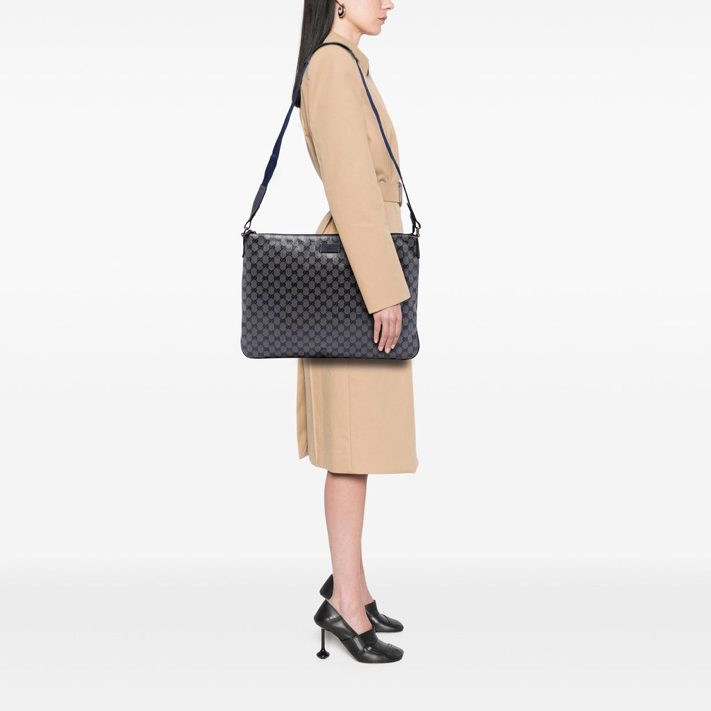 Gucci GG Crystal Crossbody Bag - Beige