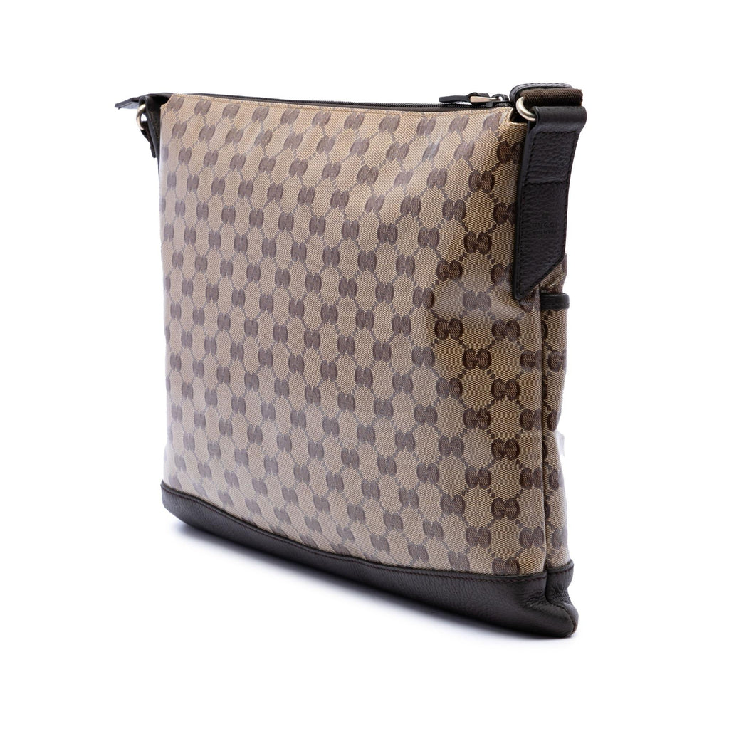 Gucci GG Crystal Crossbody Bag - Beige