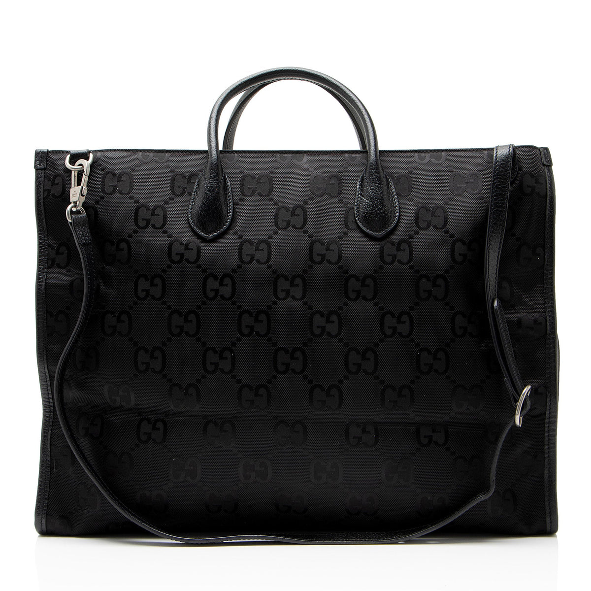 Gucci GG Econyl Off The Grid Tote Bag - Black