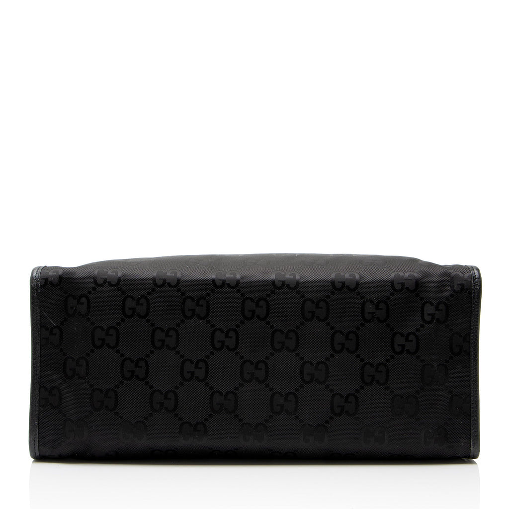 Gucci GG Econyl Off The Grid Tote Bag - Black