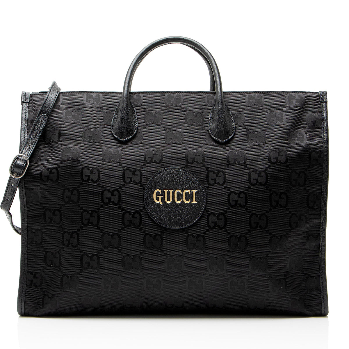 Gucci GG Econyl Off The Grid Tote Bag - Black