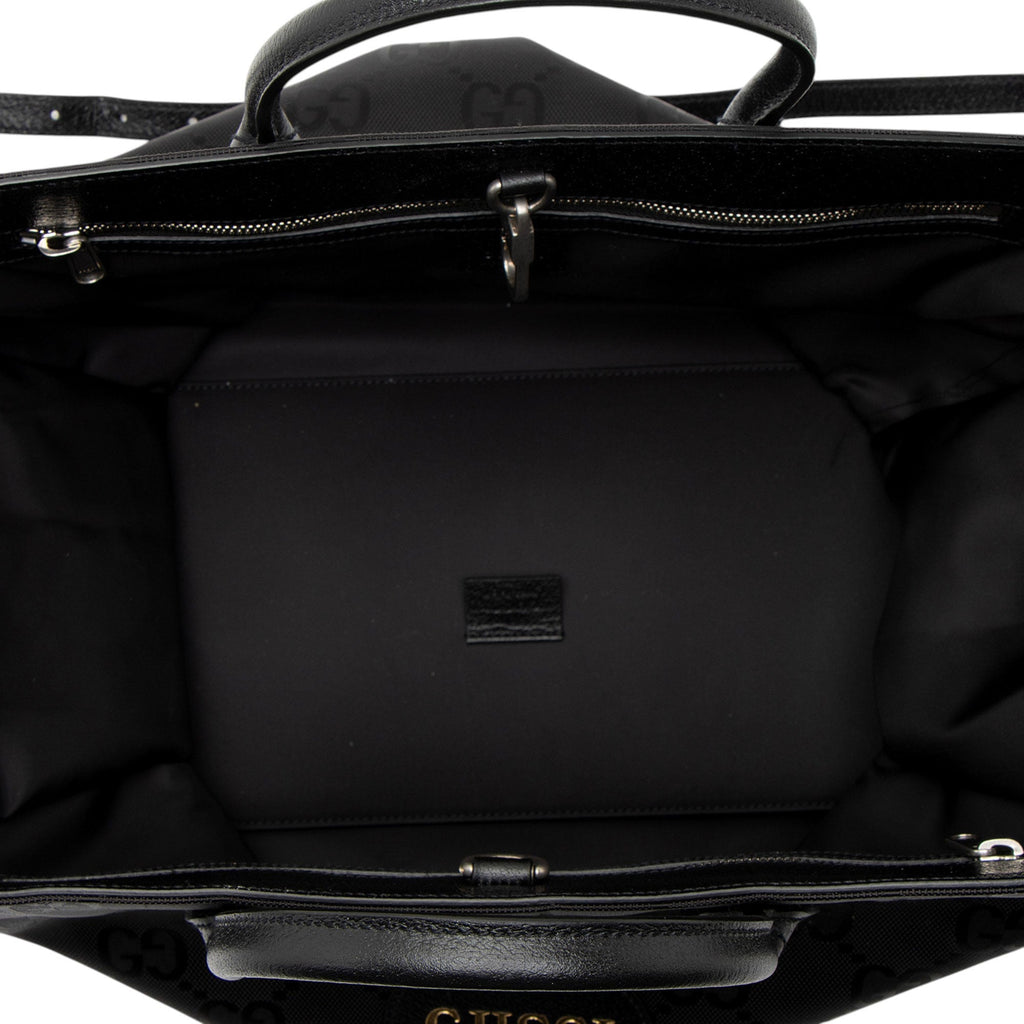 Gucci GG Econyl Off The Grid Tote Bag - Black