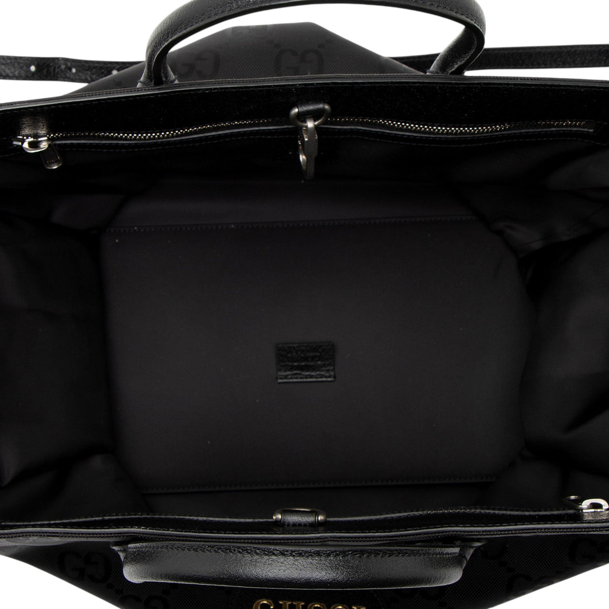 Gucci GG Econyl Off The Grid Tote Bag - Black