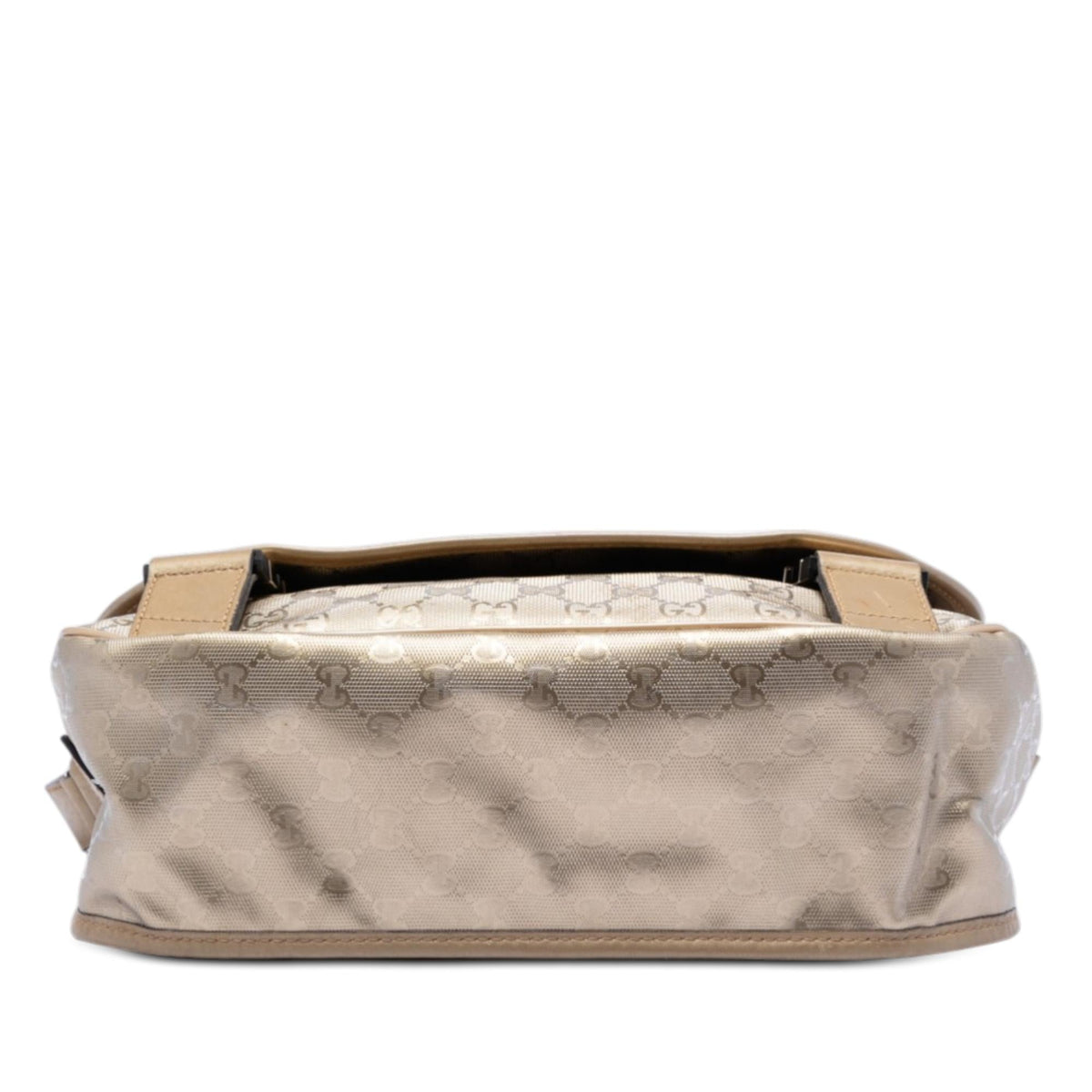 Gucci GG Imprime Crossbody Bag - Gold