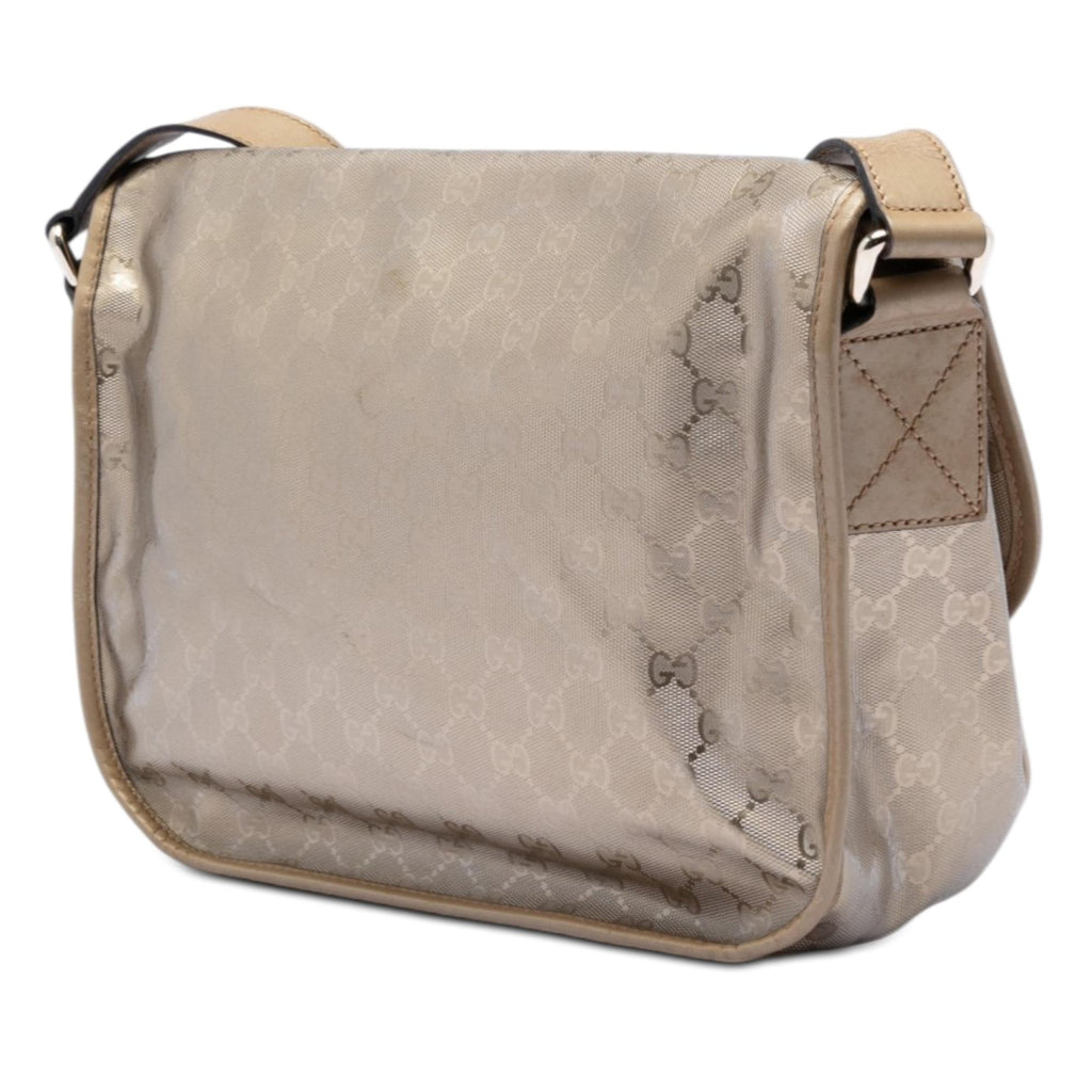 Gucci GG Imprime Crossbody Bag - Gold