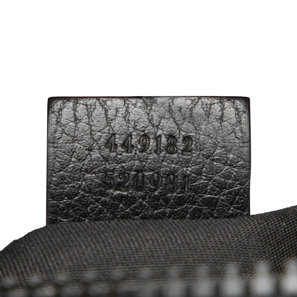 Gucci GG Nylon Web Belt Bag - Black