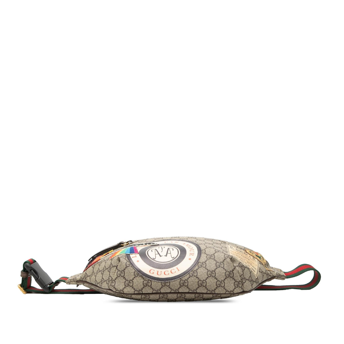 Gucci GG Supreme Courrier Belt Bag - Beige