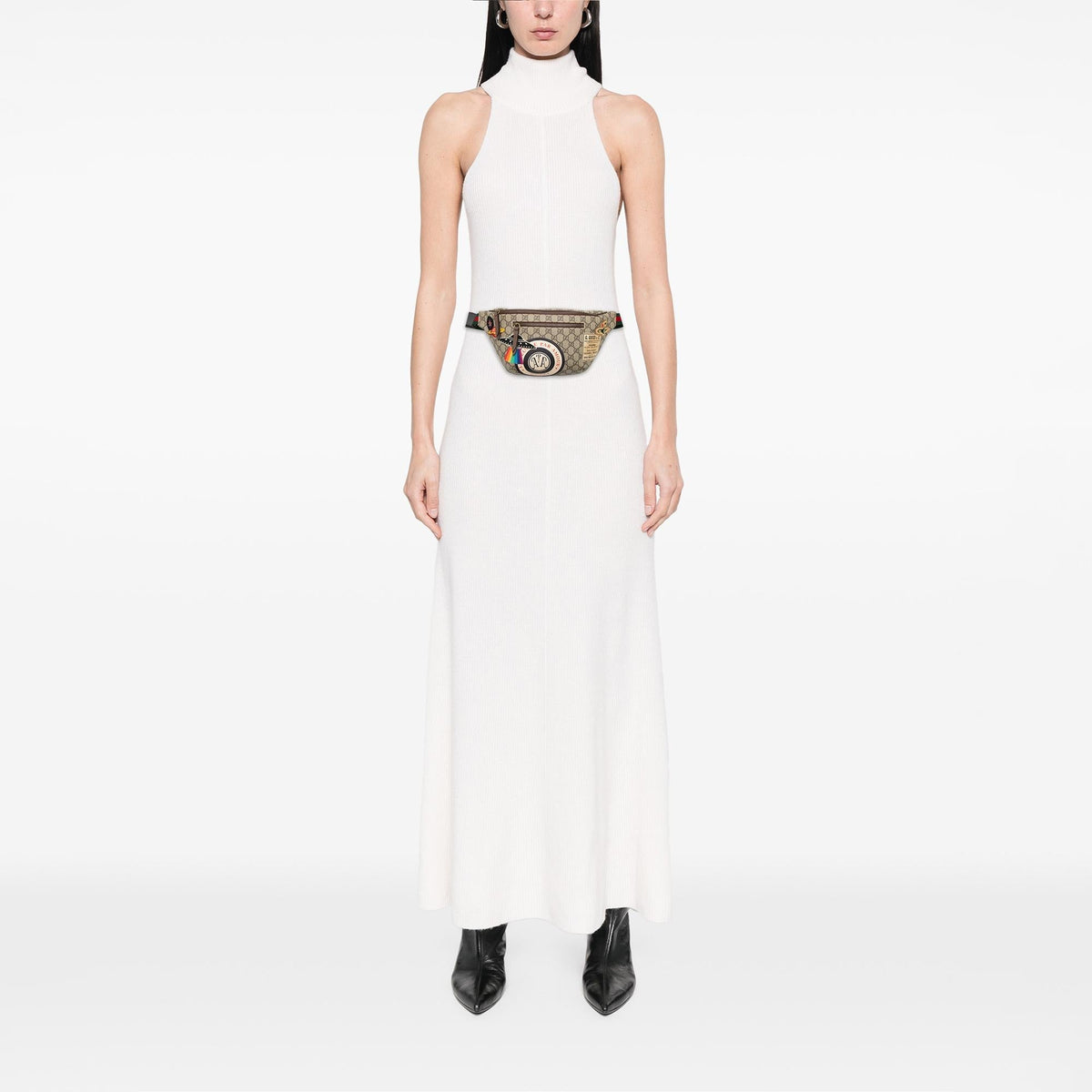 Gucci GG Supreme Courrier Belt Bag - Beige