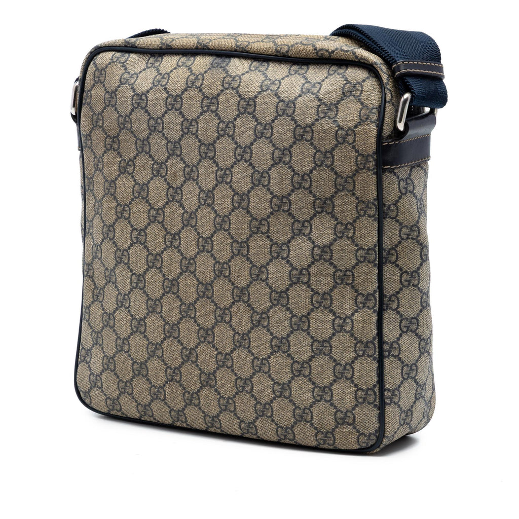 Gucci GG Supreme Crossbody Bag - Beige