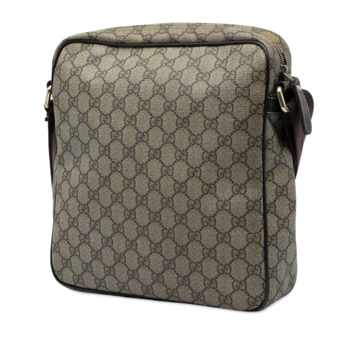 Gucci GG Supreme Crossbody Bag - Beige