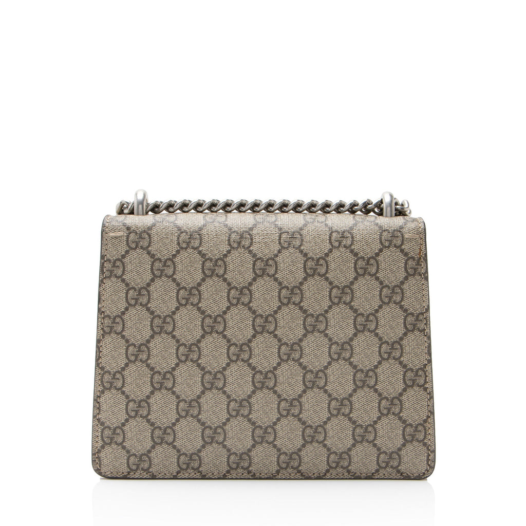 Gucci GG Supreme Dionysus Small Shoulder Bag - Beige/Red