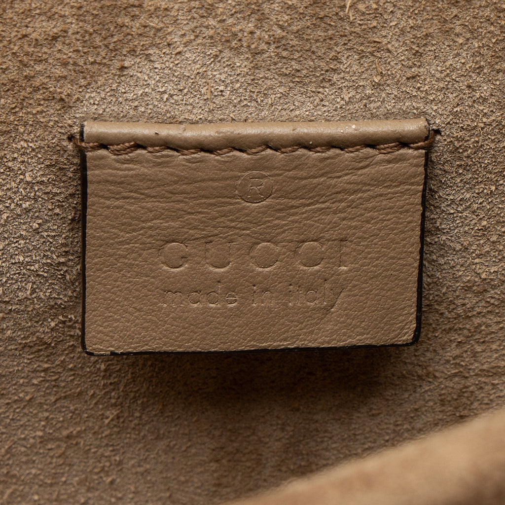 Gucci GG Supreme Dionysus Small Shoulder Bag - Beige/Brown