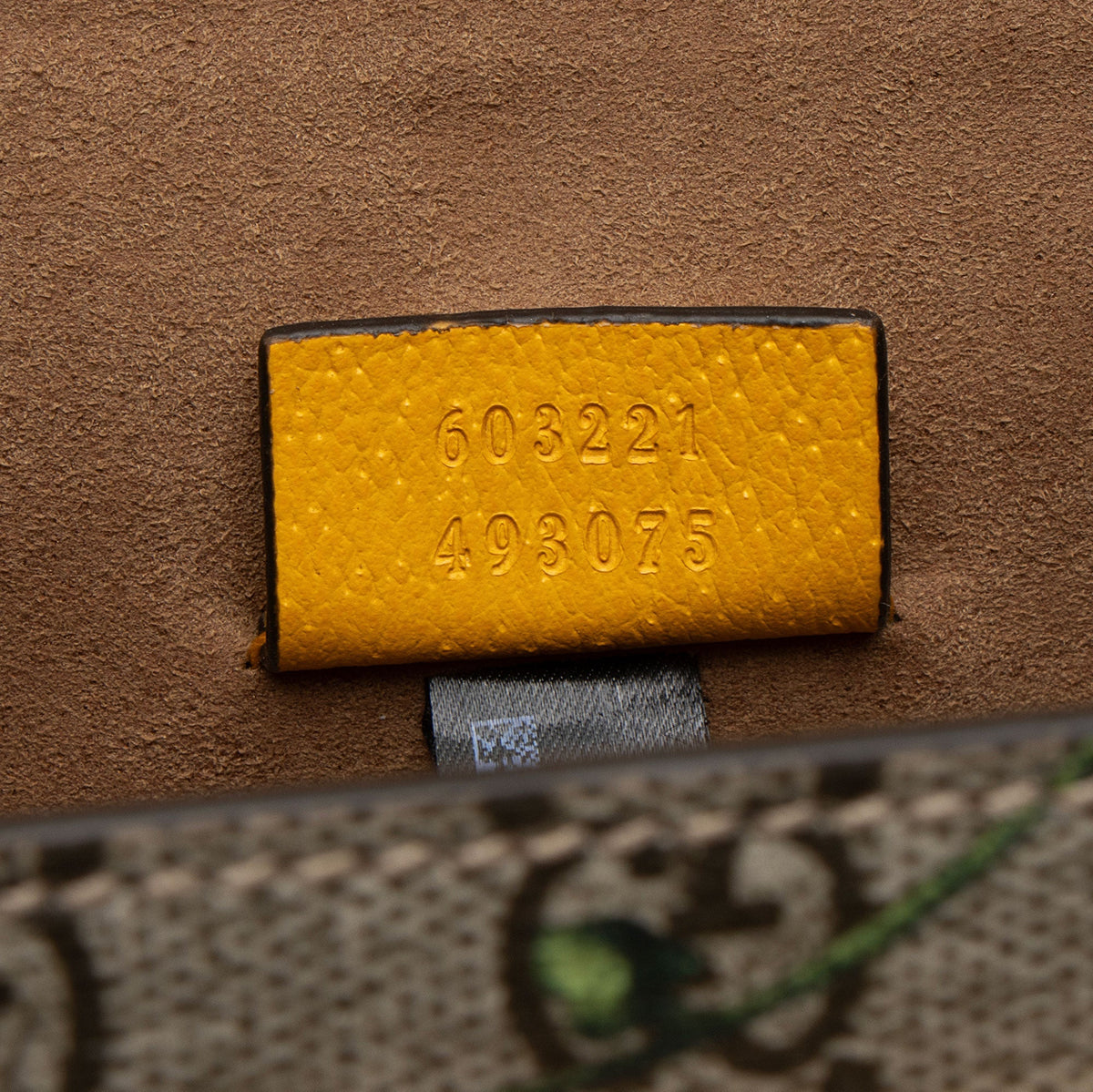 Gucci GG Supreme Flora Bamboo Padlock Top Handle Satchel - Beige/Multi/Yellow