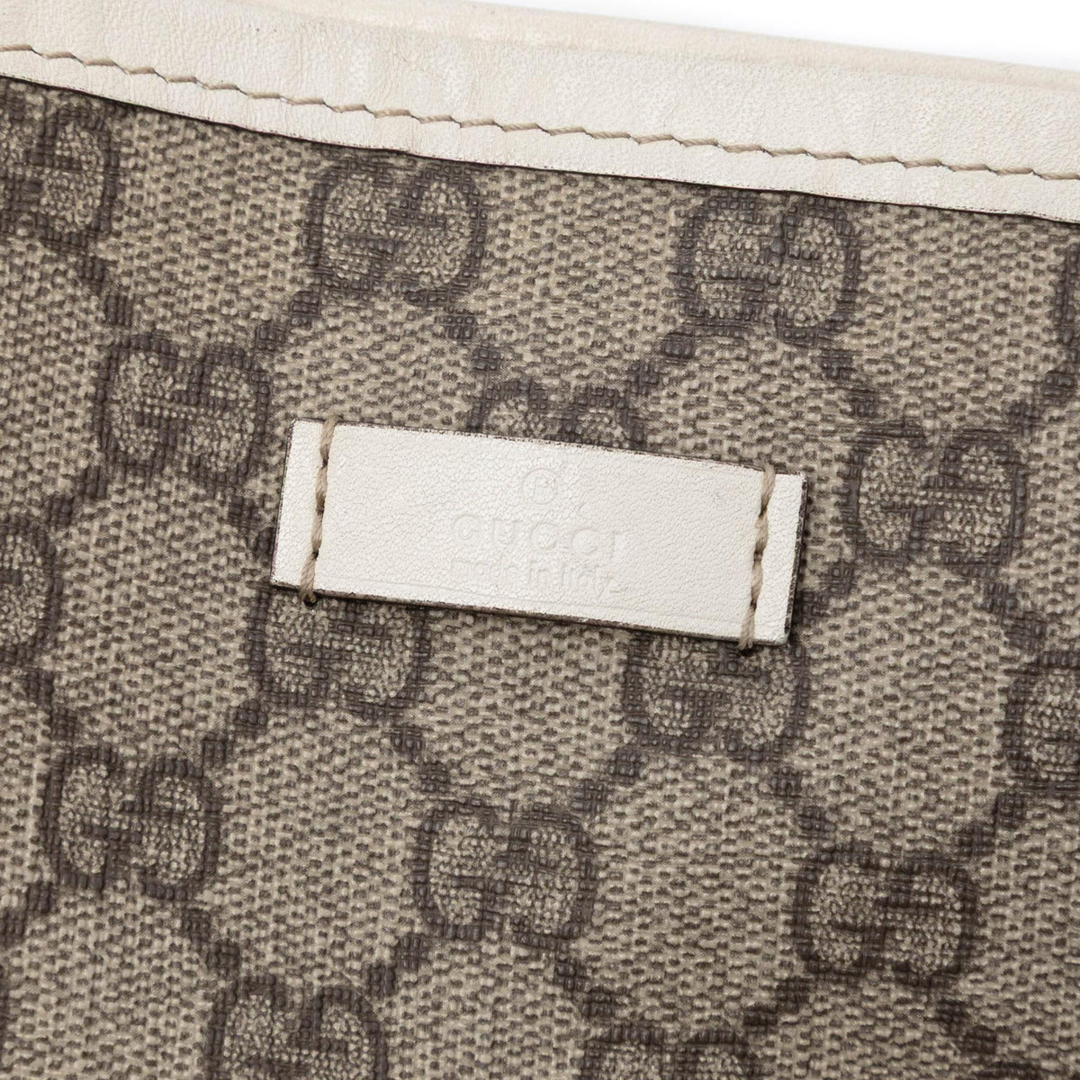 Gucci GG Supreme Joy Vertical Tote Bag - Beige/White