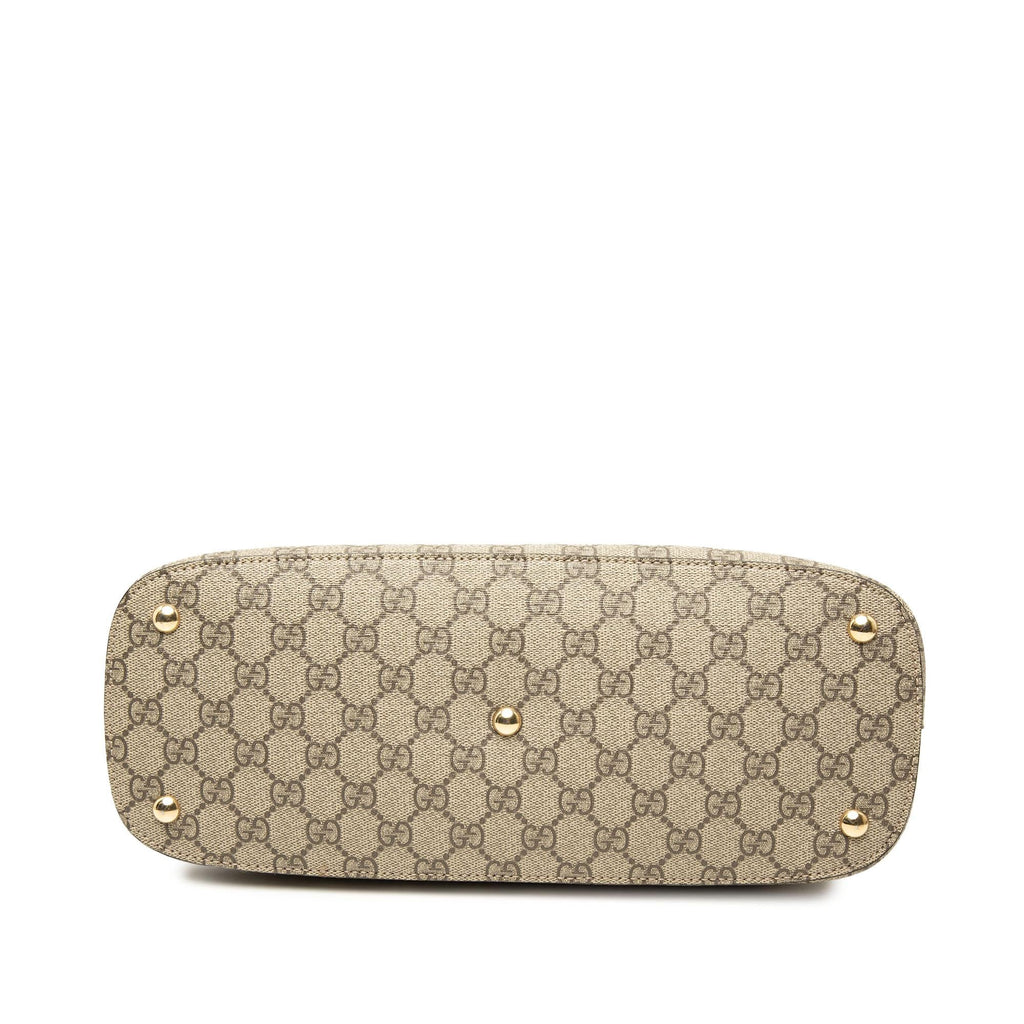 Gucci GG Supreme Linea A Satchel - Beige