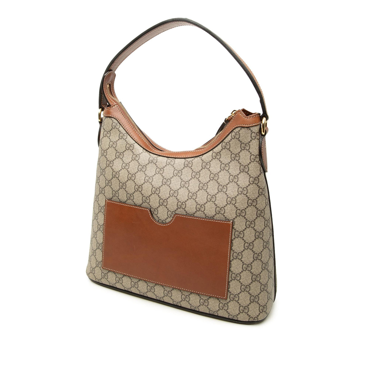 Gucci GG Supreme Linea A Satchel - Beige