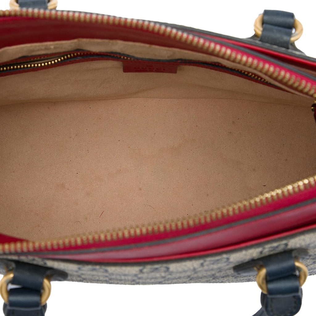 Gucci GG Supreme Linea A Satchel - Beige