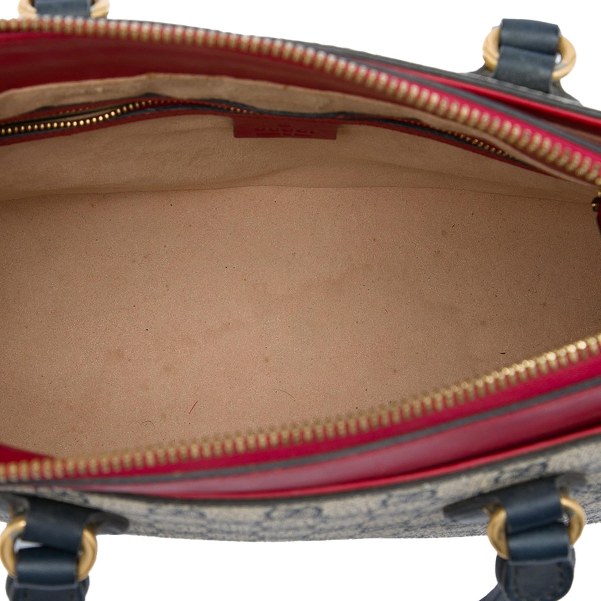 Gucci GG Supreme Linea A Satchel - Beige