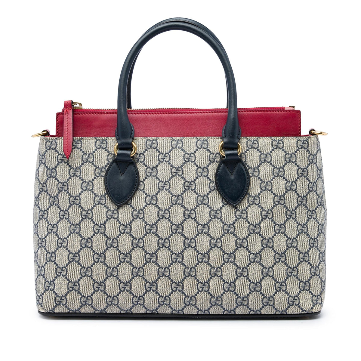 Gucci GG Supreme Linea A Satchel - Beige