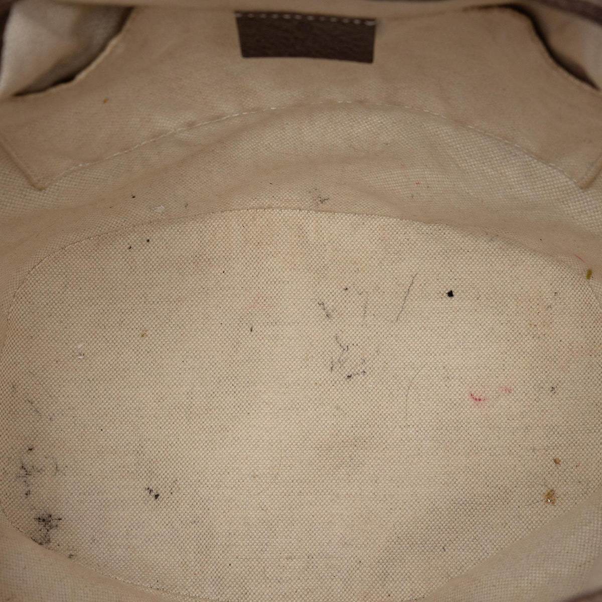 Gucci GG Supreme Neo Vintage Drawstring Bucket Bag - Beige
