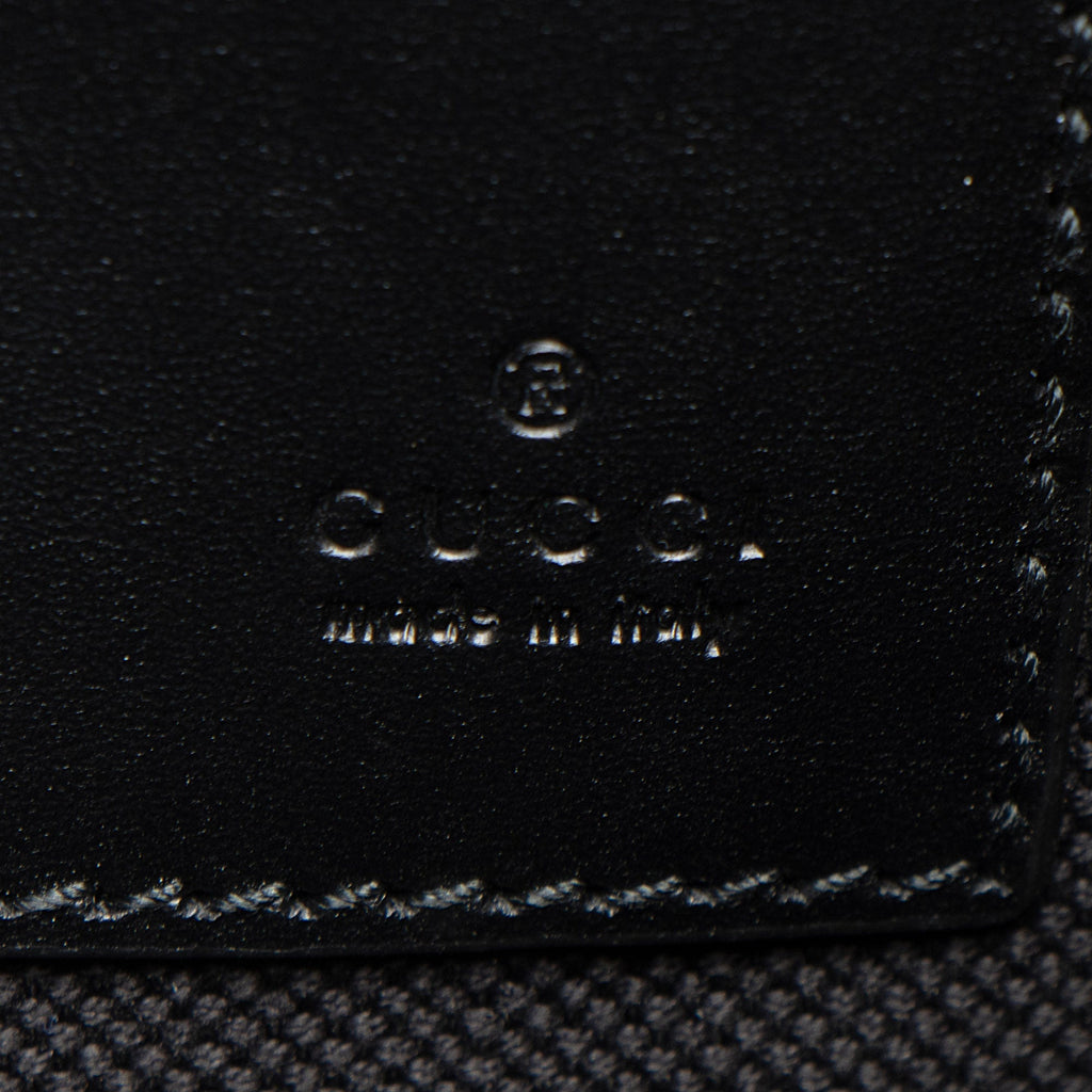 Gucci GG Supreme Night Courrier Clutch - Black/Grey/Multi